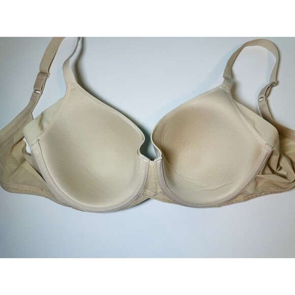 WACOAL 853281 Ultimate Side Smoother Underwire T-Shirt Beige Bra SIZE 34D - Picture 7 of 12
